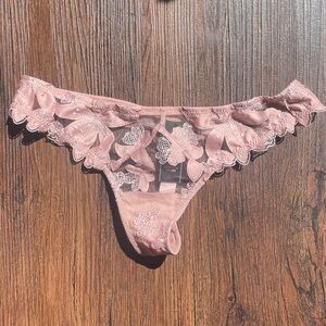 Victoria's Secret Very Sexy Blush Lace Thong
